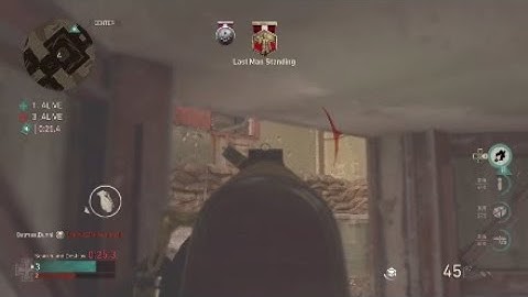 Call of Duty WW2. SND 18-2. 1v6 clutch.