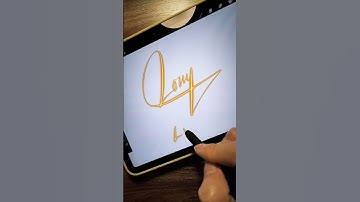 Ký tên long cực ngầu rõ nét #kyten #chuky #chukydep #signature #chukyphongthuy #xuhuong #trending