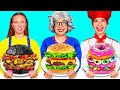 Me vs Grandma Cooking Challenge | Funny Food Challenges by BaRaFun