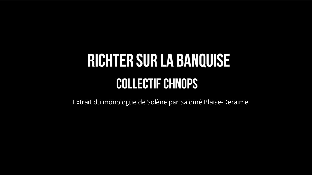 Extrait de Jeu - Salomé Blaise