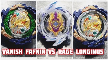 Vanish Fafnir VS Rage Longinus 배니쉬 파브닐 VS 레이지 롱기누스 베이블레이드 버스트 DB Beyblade Burst DBベイブレードバースト DB