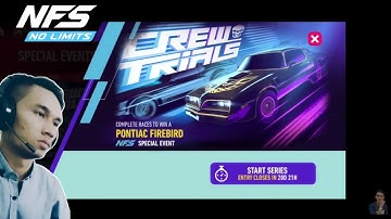 SE - CREW TRIALS | Day - 1 [ JACK ] | PONTIAC Firebird | NFS No Limits Gameplay
