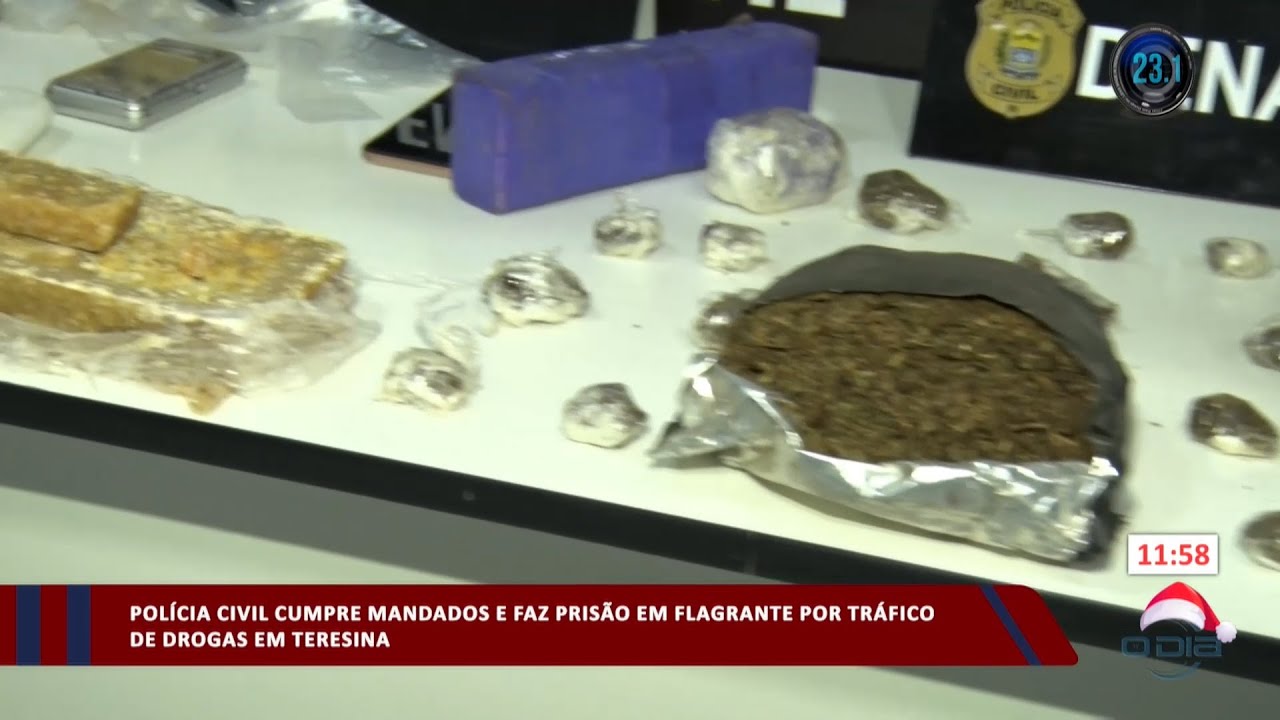 Polícia cumpre mandados em Teresina e prende traficantes em flagrante 23 11 2023