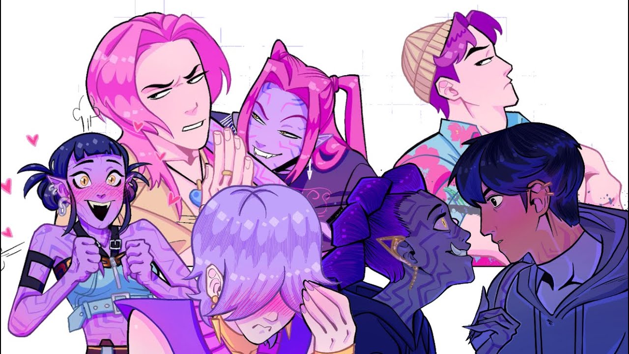 If Huntrix were demons... 😳 | KPOP DEMON HUNTERS COMIC | HUNTRIX & SAJABOYS