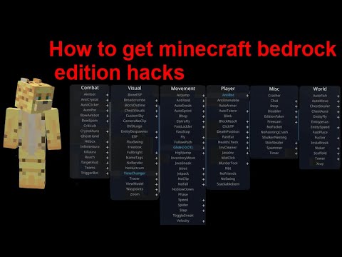Minecraft bedrock edition hacked client pc - hockeyvere