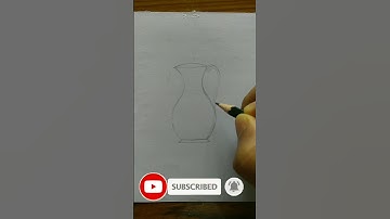 how to draw jug for beginners|| जग का आसान चित्र बनाए #shorts #jug #drawing