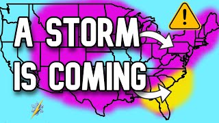 A BIG Pattern Change Brings TROPICAL Trouble, Big Heat, & Severe Storms