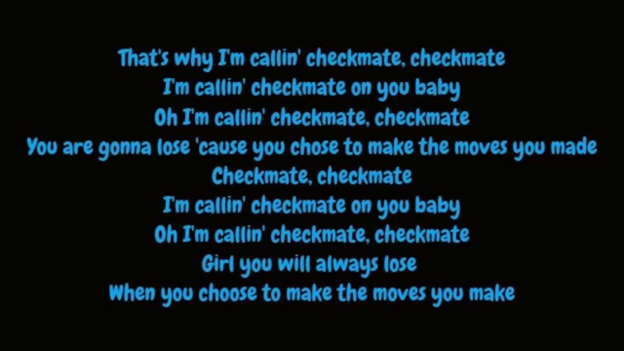 Jesse McCartney - Checkmate (Lyrics HD) 