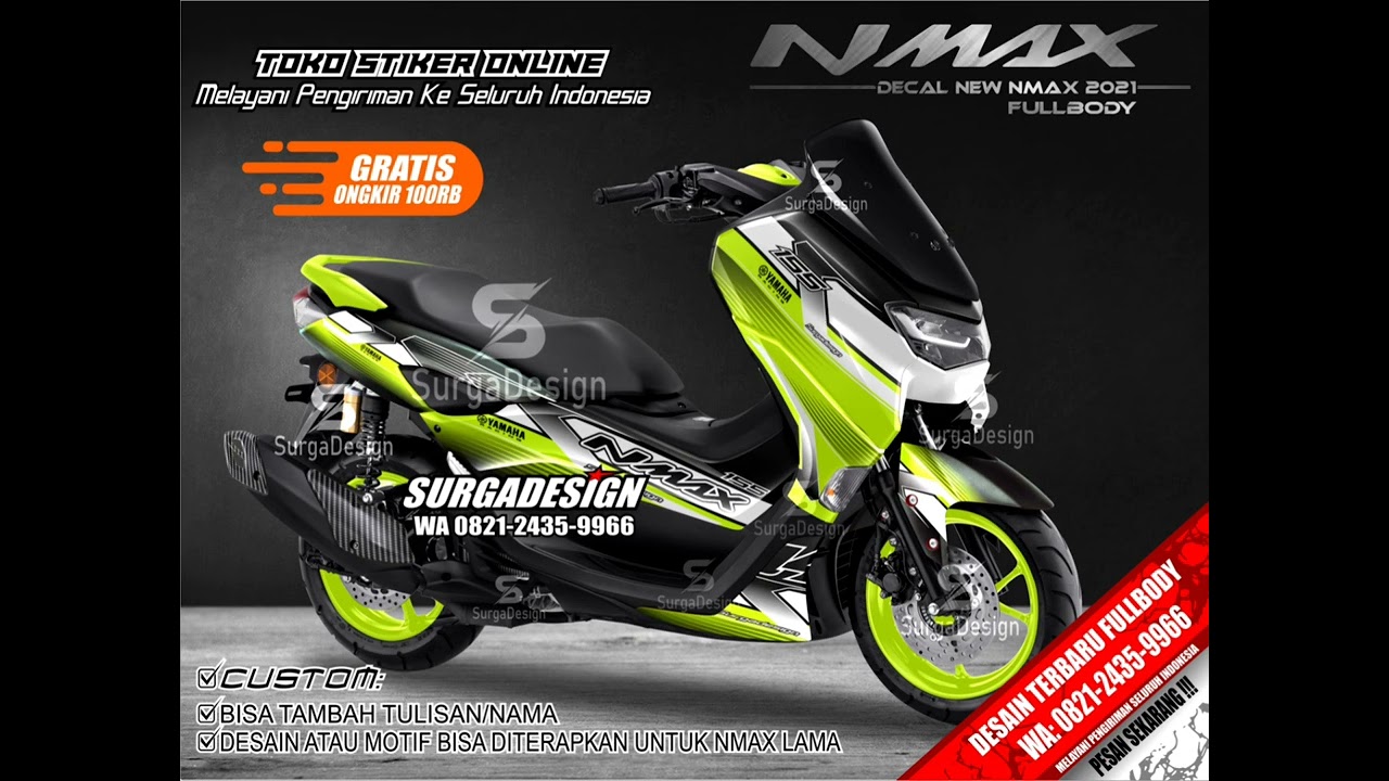 STIKER NMAX 2022