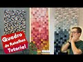 DIY - Aprenda a fazer um quadro mosaico perfeito