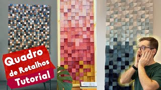 DIY - Aprenda a fazer um quadro mosaico perfeito