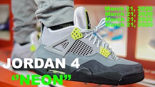 jordan retro 4 cool grey volt