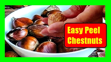 How to Peel Chestnuts Easily and Fast | No Mess, No Burn Method