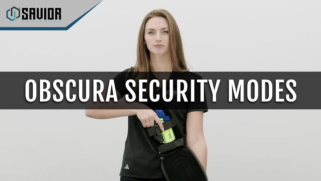 Сумка-слинг Obscura CCW — 3 режима защиты.