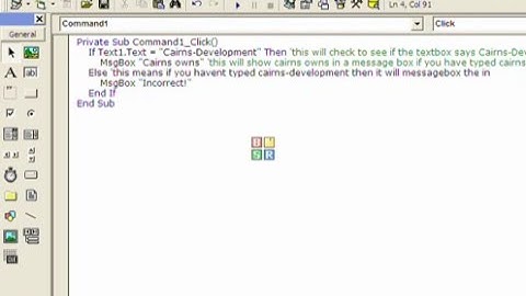 IF & Else Statement - Visual Basic 6