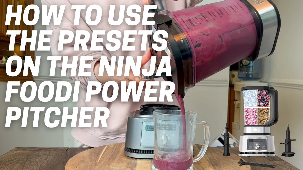Ninja Foodi Power Pitcher - 1 TOUCH Smoothies // Review & Test 