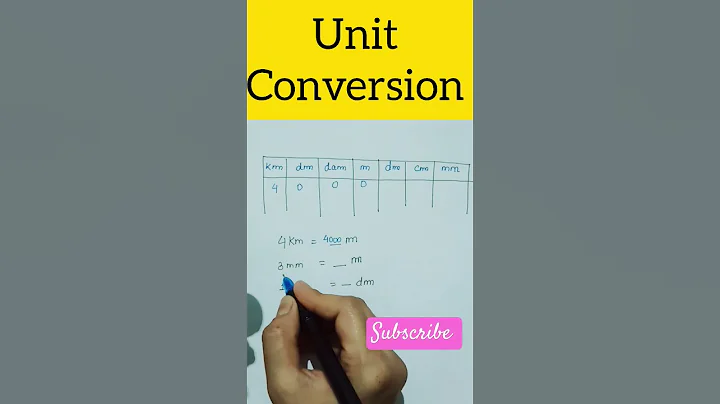 Unit Conversion: Simple Trick for Fast Results! 🔄📏"#shorts  #maths #easymathtricks#unitconversion