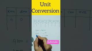 Unit Conversion: Simple Trick for Fast Results! 🔄📏"#shorts  #maths #easymathtricks#unitconversion