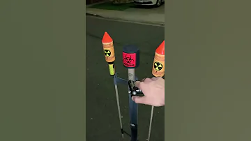 Biohazard Rocket Firework 