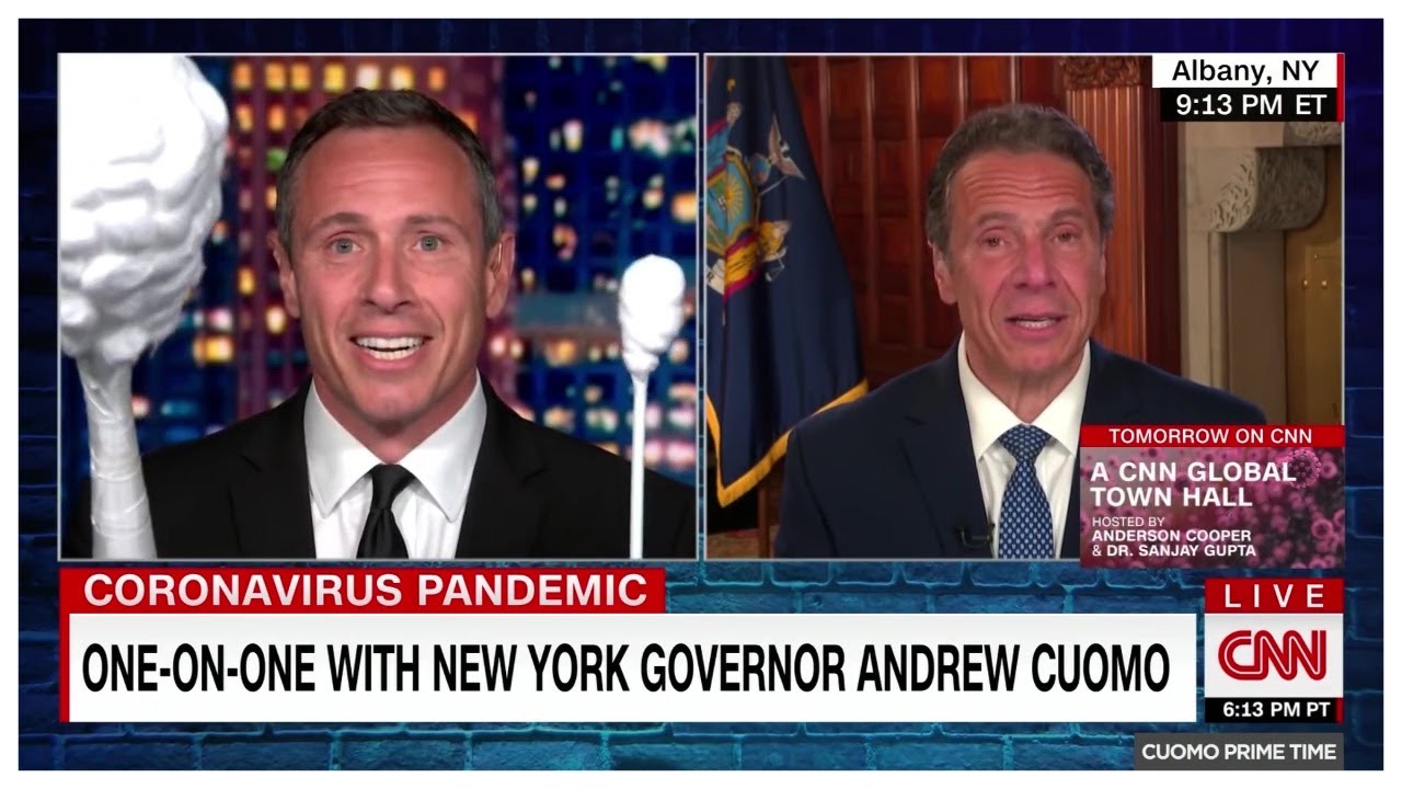(Chris & Andrew) Cuomo Comedy Special - CNN Suspends & Cuomo Prime Time Ends