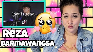 Reza Darmawangsa - &quot;love is gone&quot; (sad tiktok songs medley/mashup) REACTION