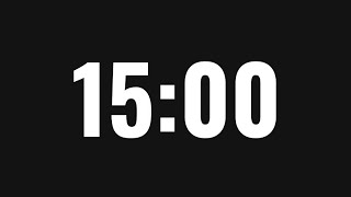 15 分鐘倒數計時 15 minute countdown timer