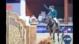 Abdulrahman Allajhi and Ventago Winning Round 5* 1.45 in Speed Class LGCT Doha