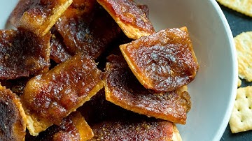 Candied Bacon Crackers