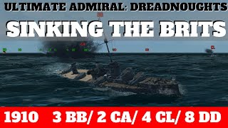 Ultimate Admiral: Dreadnoughts - Sinking The Brits screenshot 2