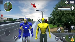 Amazing Spider Rope Hero Gangstar Newyork City #31 - Süper Kahraman Örümcek Adam - Android Gameplay