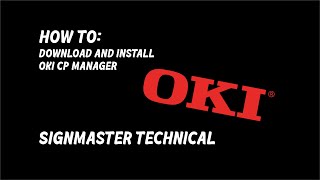 How To Download and Install OKI CP Manager screenshot 5