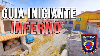 GUIA Básico na INFERNO (Locais + Smokes + Plants) - #CS2 Aprendendo a jogar