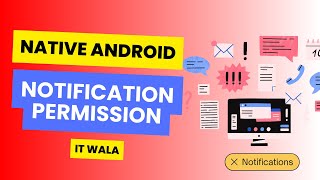 📲 ANDROID 13 - NOTIFICATION PERMISSION 📲 || TUTORIAL IN JAVA 📲
