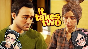 MY GIRLFRIEND & I BREAK UP? - IT TAKES TWO First Time Gameplay with Girlfriend (Part 1)