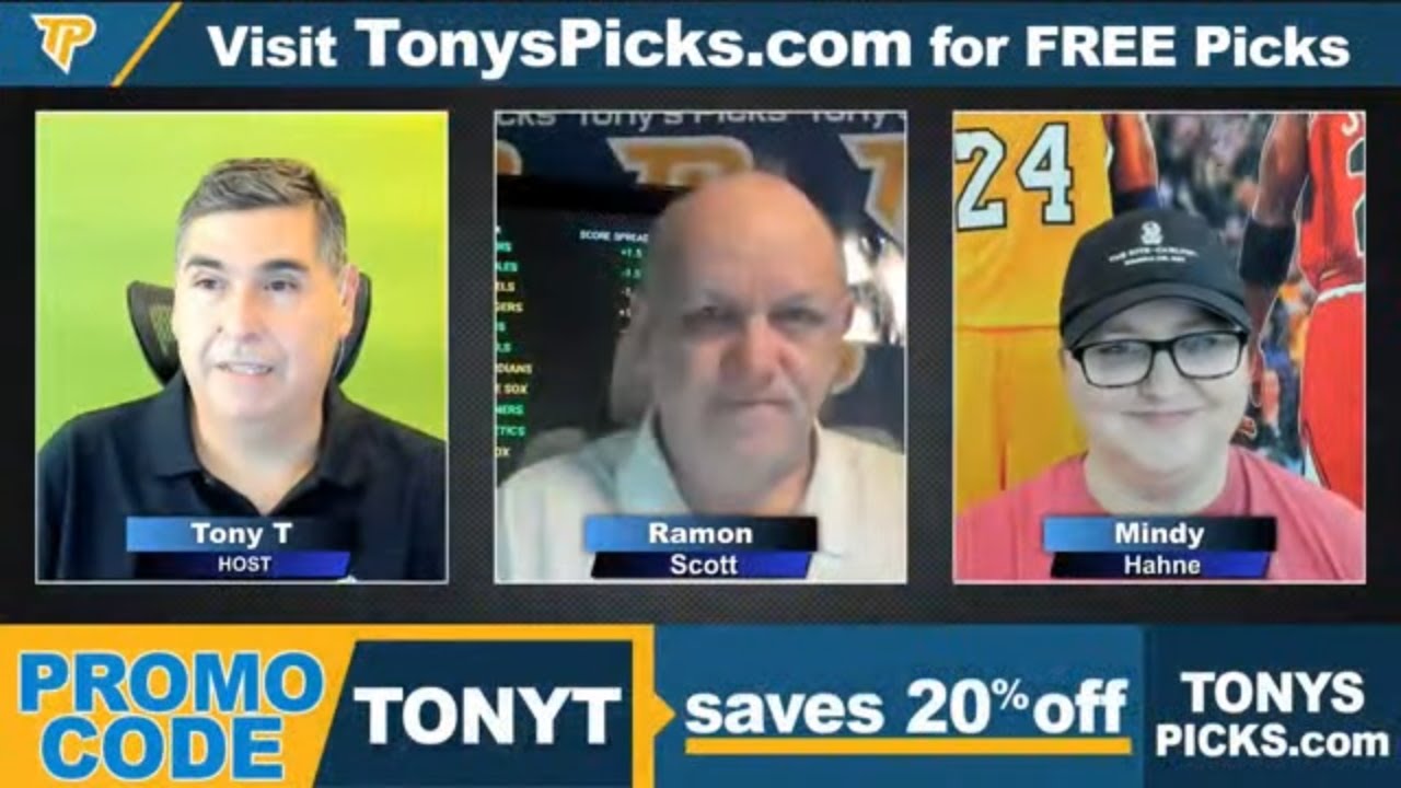 Game day picks show live expert mlb picks predictions tonys picks 9