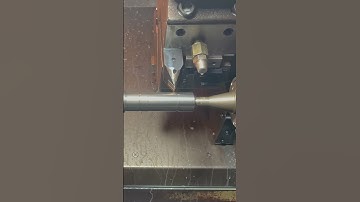 Quy trình tiện trục thẳng trên máy tiện CNC | Spline shaft turning process on CNC lathe machine 🛠️⚙️