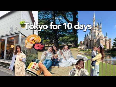 Spilling my Tokyo itinerary: shopping, food, Disneyland 🗼 Traveling with a baby and elderly?! 🤭