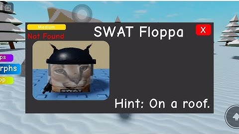 VRG / HOW TO GET SWAT FLOPPA / FLOPPA MORPHS / SNOW MAP / ROBLOX