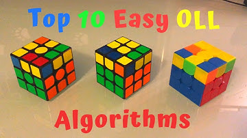Top 10 Super Easy OLL Algorithms That You Must Know!