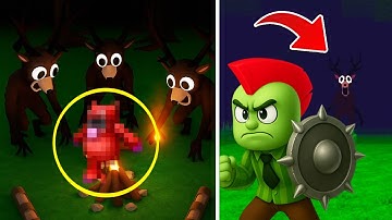 Job Vindt Clue Over Nieuwe Wezen In 99 Nachten In Het Bos... In Roblox!