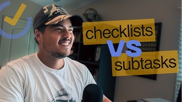Why Use Subtasks When You Have Checklists in TickTick?