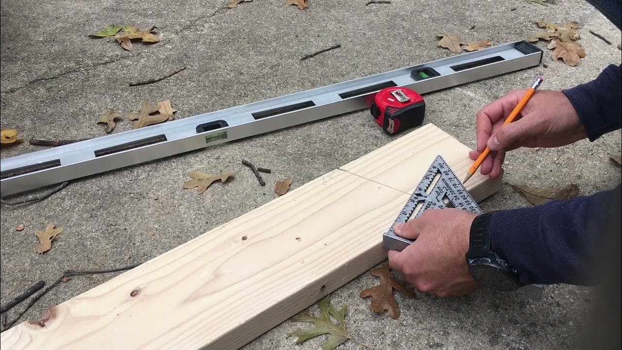 Birds mouth cut for Rafters YouTube