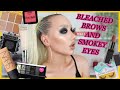 TRYING THE SMOKEY EYE AND BLEACH BROW TREND | MAKEMEUPMISSA