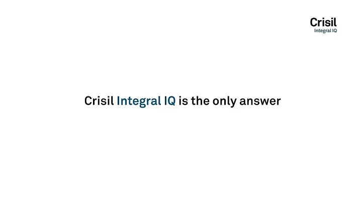 CRISIL GR&RS is now Crisil Integral IQ