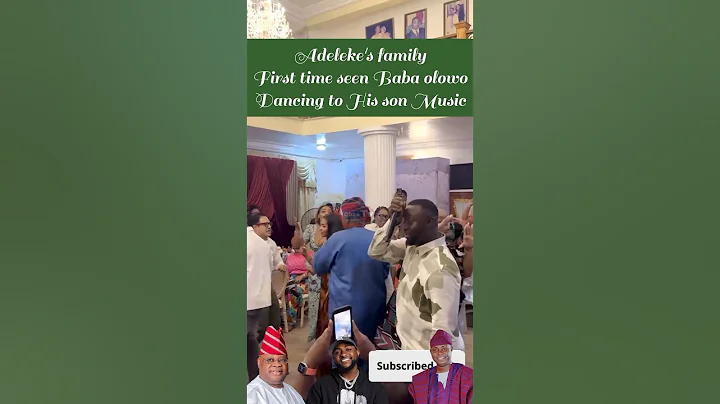 David's Dad Dance Uncontrollably When Listening To Son's Music #obaztv #davido  #adeleke #trending