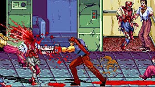 Night Slashers X - Brutal & Bloody Monster-Slaying Retro Beat 'Em Up with the Evil Dead's Ash! screenshot 5