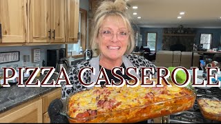 SUPER EASY PIZZA CASSEROLE 🍕