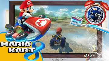 Mariokart Mario 2 Minute Action Toothbrush timer with Music