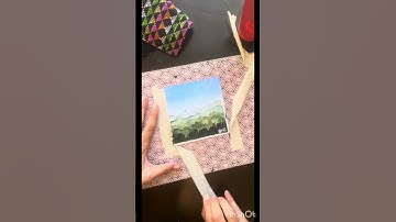 How to remove masking tape - without ripping the paper    #watercolortips #beginnerarttips
