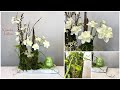 JAK ZROBIĆ WAZONY W KORZE / STROIK WIOSENNY / SPRING DECORATIONS DIY